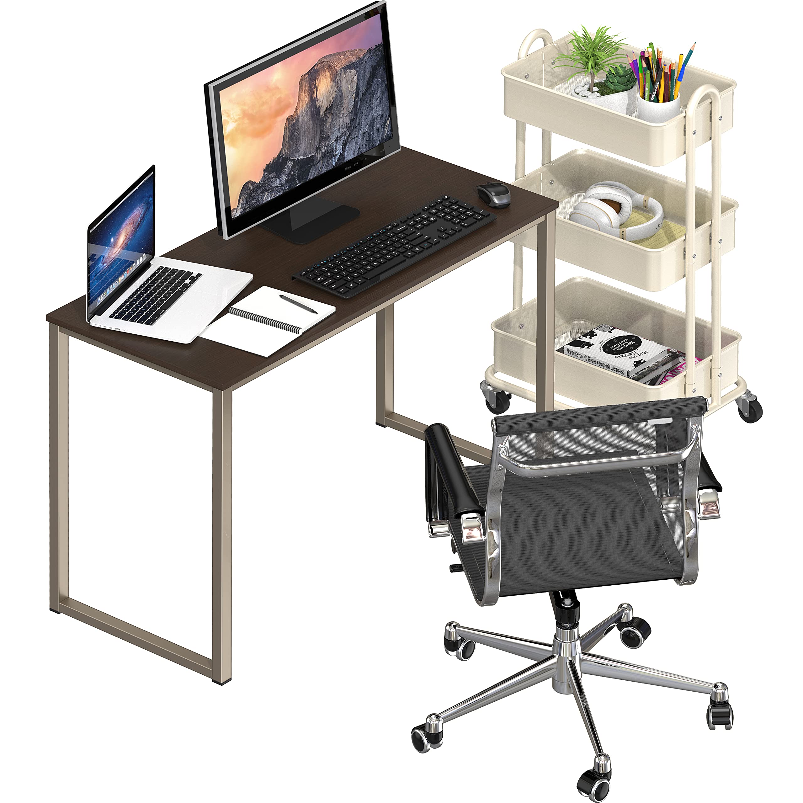 Shw Mission Home Office 32-Inch Computer Desk, Espresso