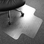 Floortex® Advantagemat® Vinyl Lipped Chair Mat for Carpets up to 3/8" - 45" x 53"