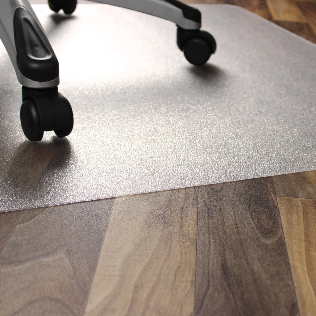 Floortex® Ecotex® BioPlus Eco Friendly Carbon Neutral Polycarbonate Chair Mat for Hard Floors - 46" x 60"