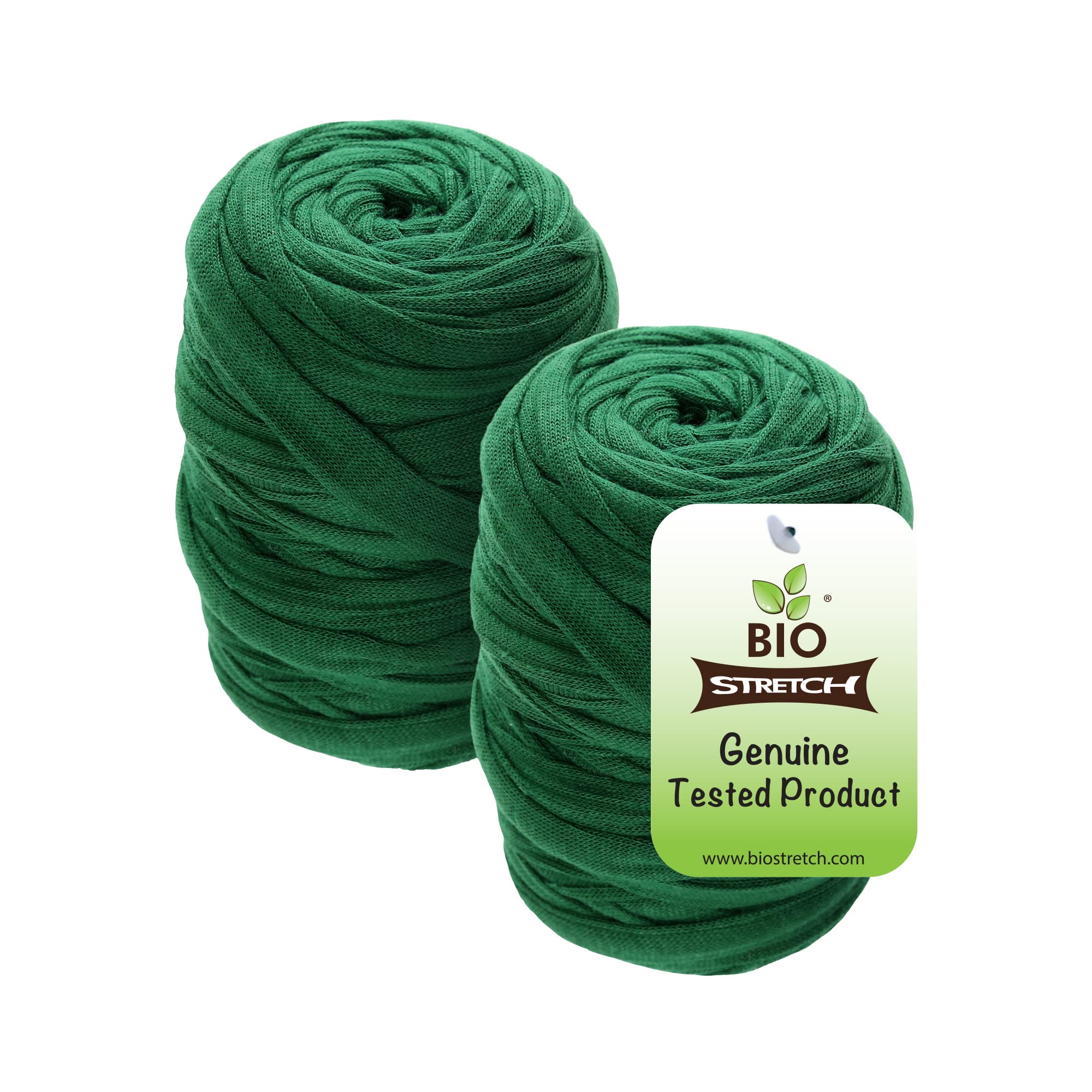Biostretch Soft Plant Ties For House And Garden Plants - Environmentally Friendly Stretchy Green Plant Tape And Garden Twine Pla