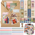 Resurhang 8 Set Blind Date with a Book Gift Box Supplies Kits Excluding Books Book Club Gifts Bulk for Women Book Lovers Bookish