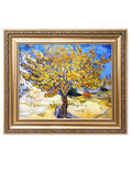 DECORARTS - The Mulberry Tree, Vincent Van Gogh Art Reproduction. Giclee Prints Match with Golden Framed for Wall Decor. Picture