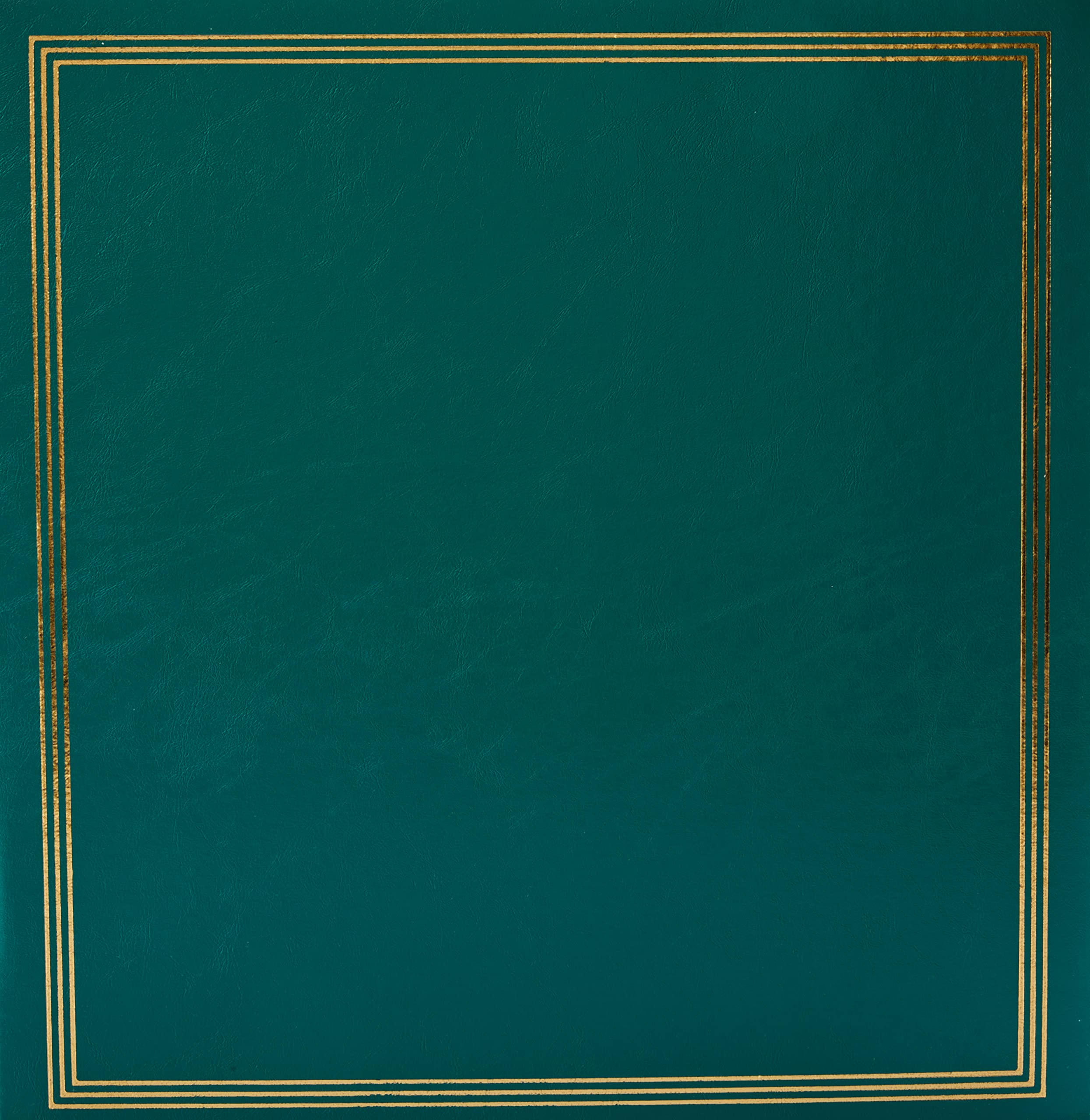 Pioneer Photo Albums TR-100 Teal Magnetic 3-Ring Photo Album 100 Page, ys/m