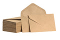 Valbox Mini Envelopes 100 Count 4.1 X 2.75 Inches Brown Kraft Envelopes Bulk Tiny Envelope Pockets For Gift Card, Small Note Car
