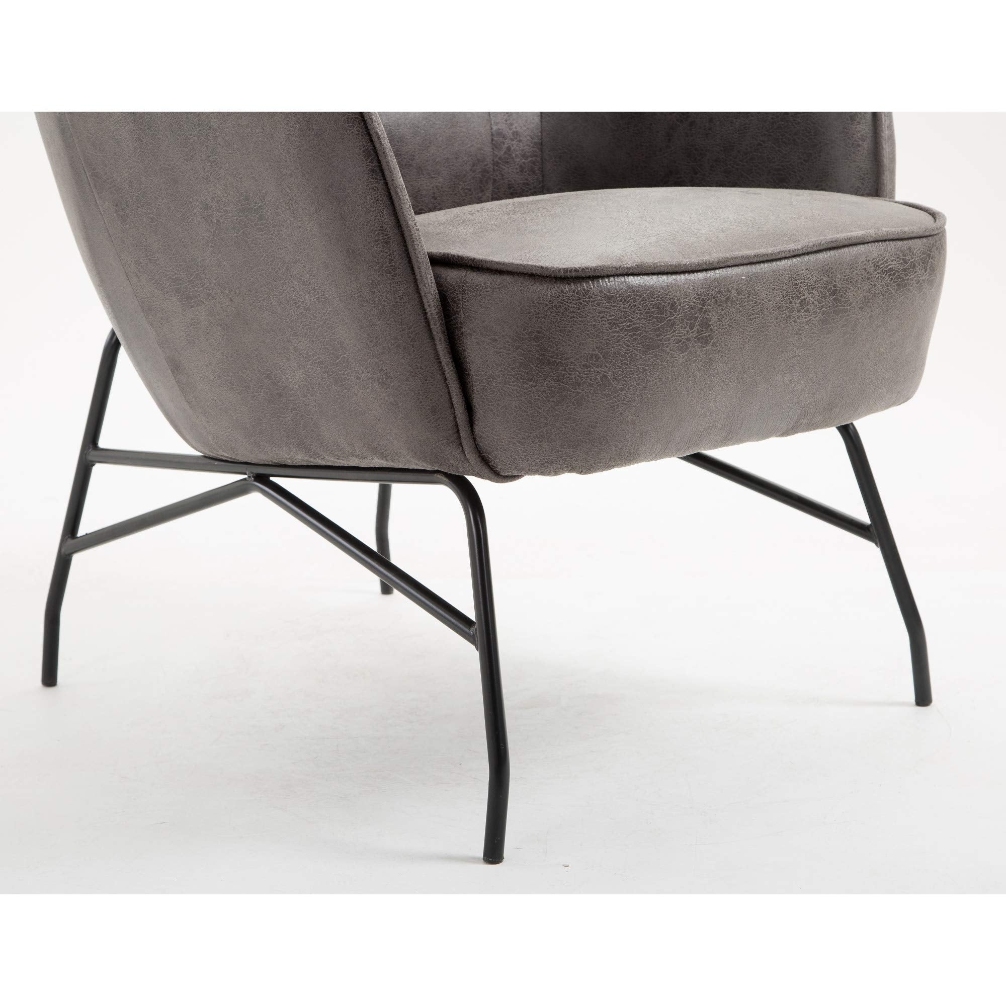 Wallace & Bay Graham Accent Chair, Smokey Gray