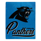 Carolina Panthers Blanket 50X60 Raschel Signature Design