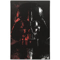 Open Road Brands Disney Star Wars Darth Vader Gallery Wrapped Canvas Wall Decor - Large Darth Vader Painting For Man Cave or Mov