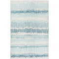 Winslow Wl4 Blue Transitional Rug Rectangle 10' X 14'