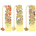 Sgbvzbd 3 Pcs Metal Bookmarks, Bookmarks For Reading Women, Bookmarks For Women, Beautiful Metal Bookmark, Beautiful Flower Book