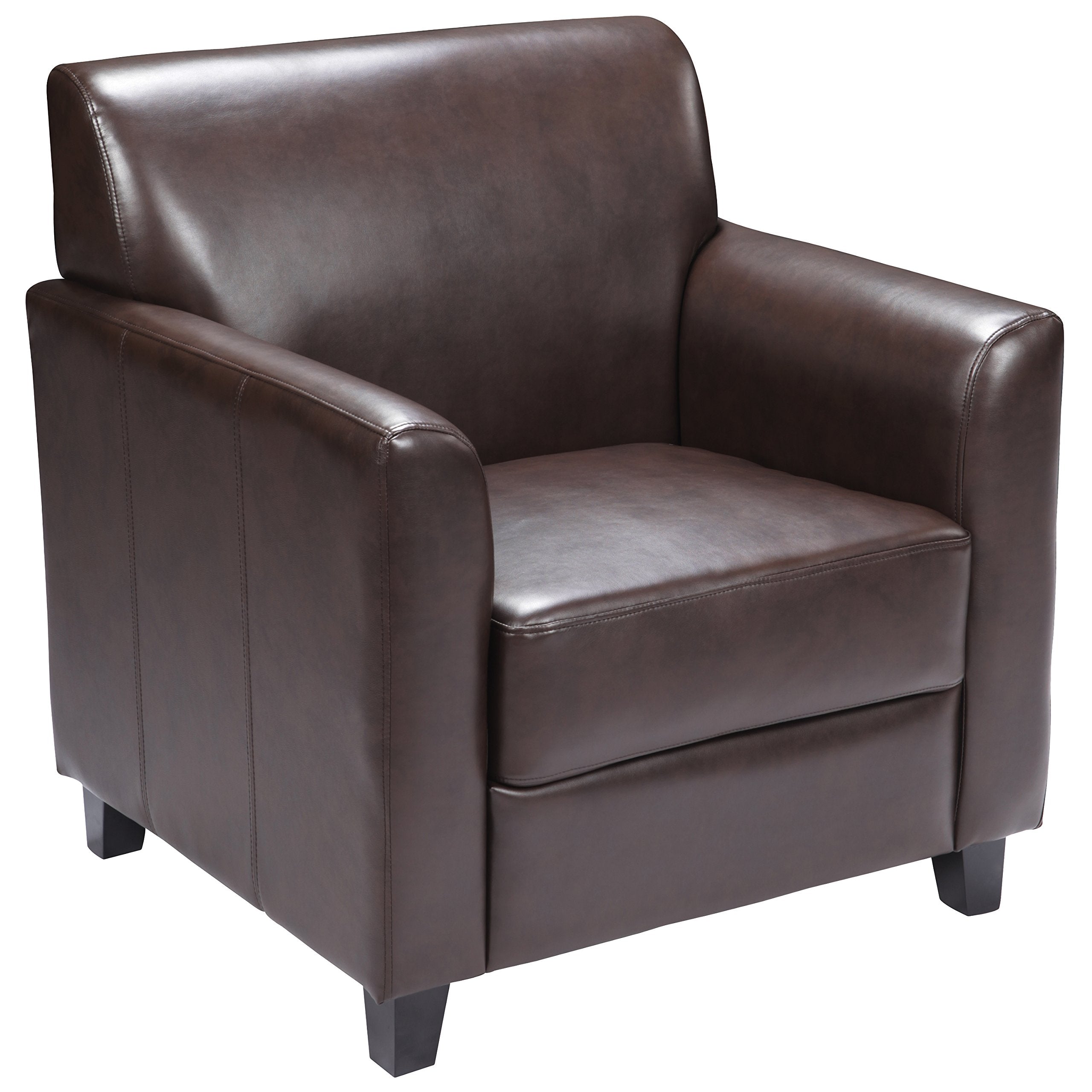 Flash Furniture HERCULES Diplomat Series Brown LeatherSoft Chair