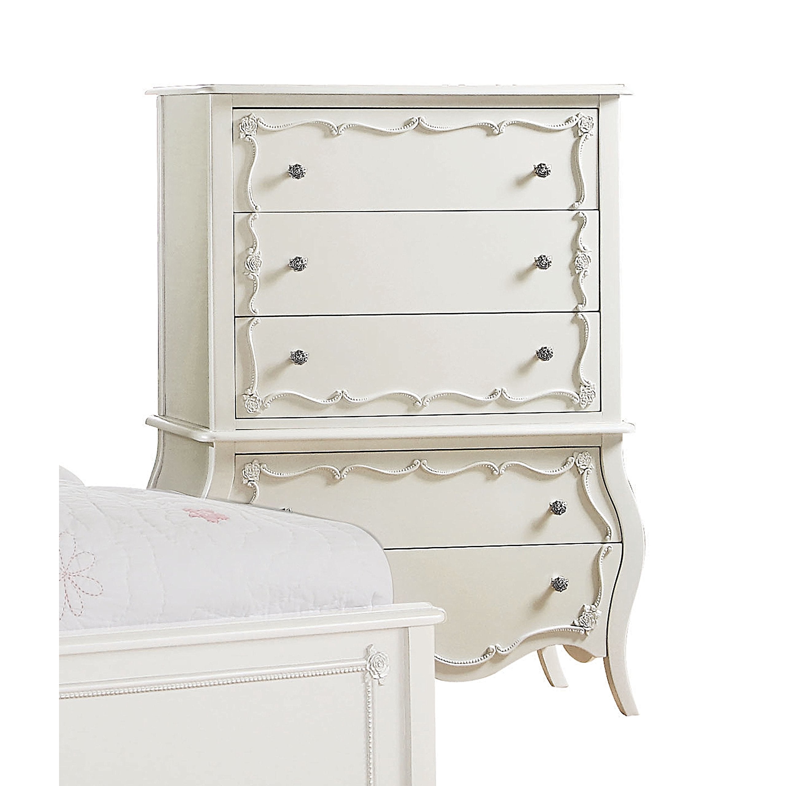 ACME Edalene Chest - 30515 - Pearl White