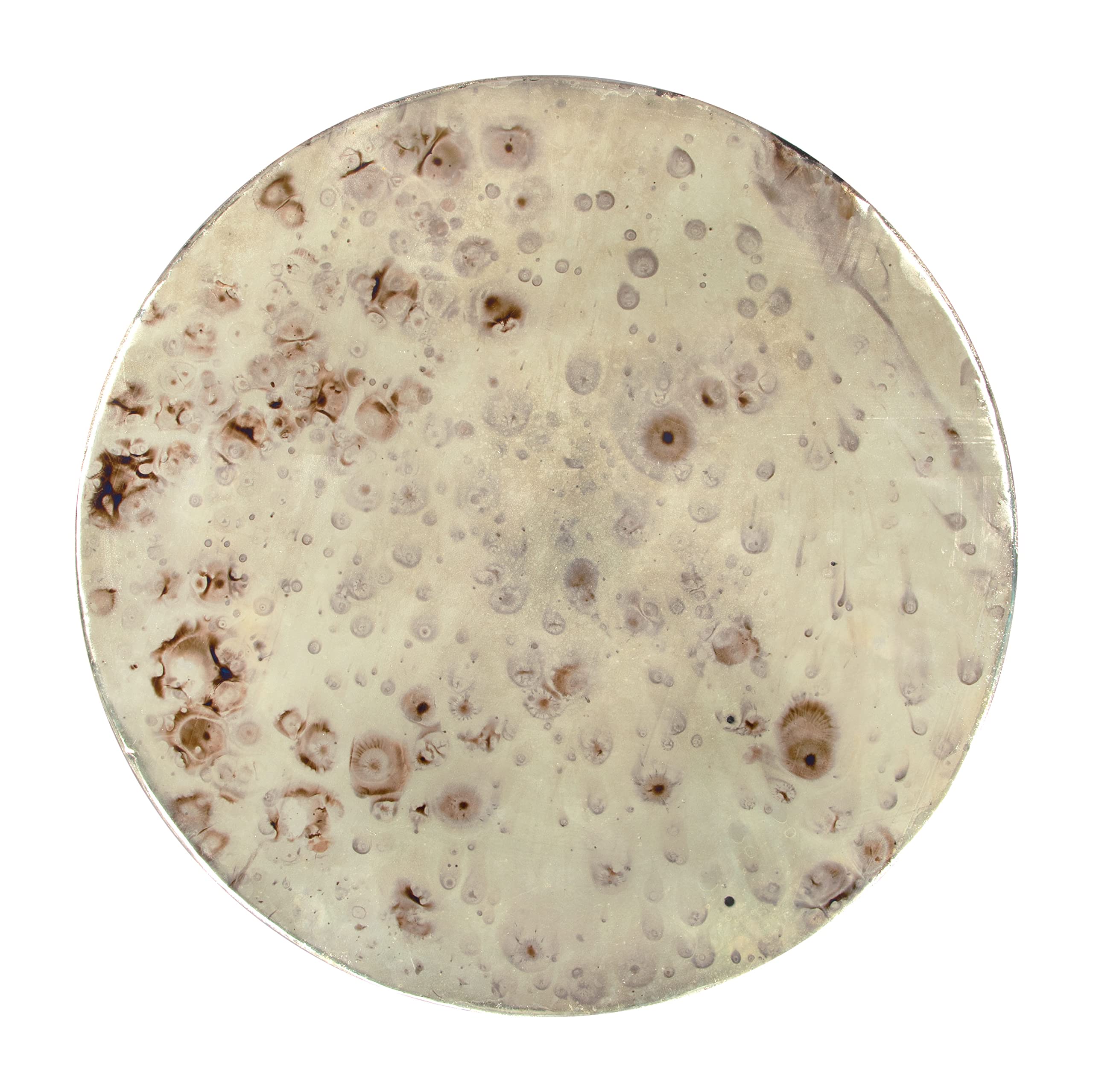 Zuo Pam Side Table Antique Beige