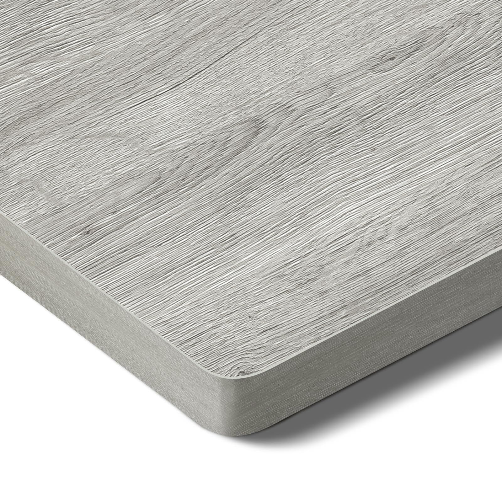 Sanodesk Whole-Piece Particle Board Table Top For Standing Desk And Home Office Desk Diy, 48X30X1 Inch Grey Oak Veneers Desk Top