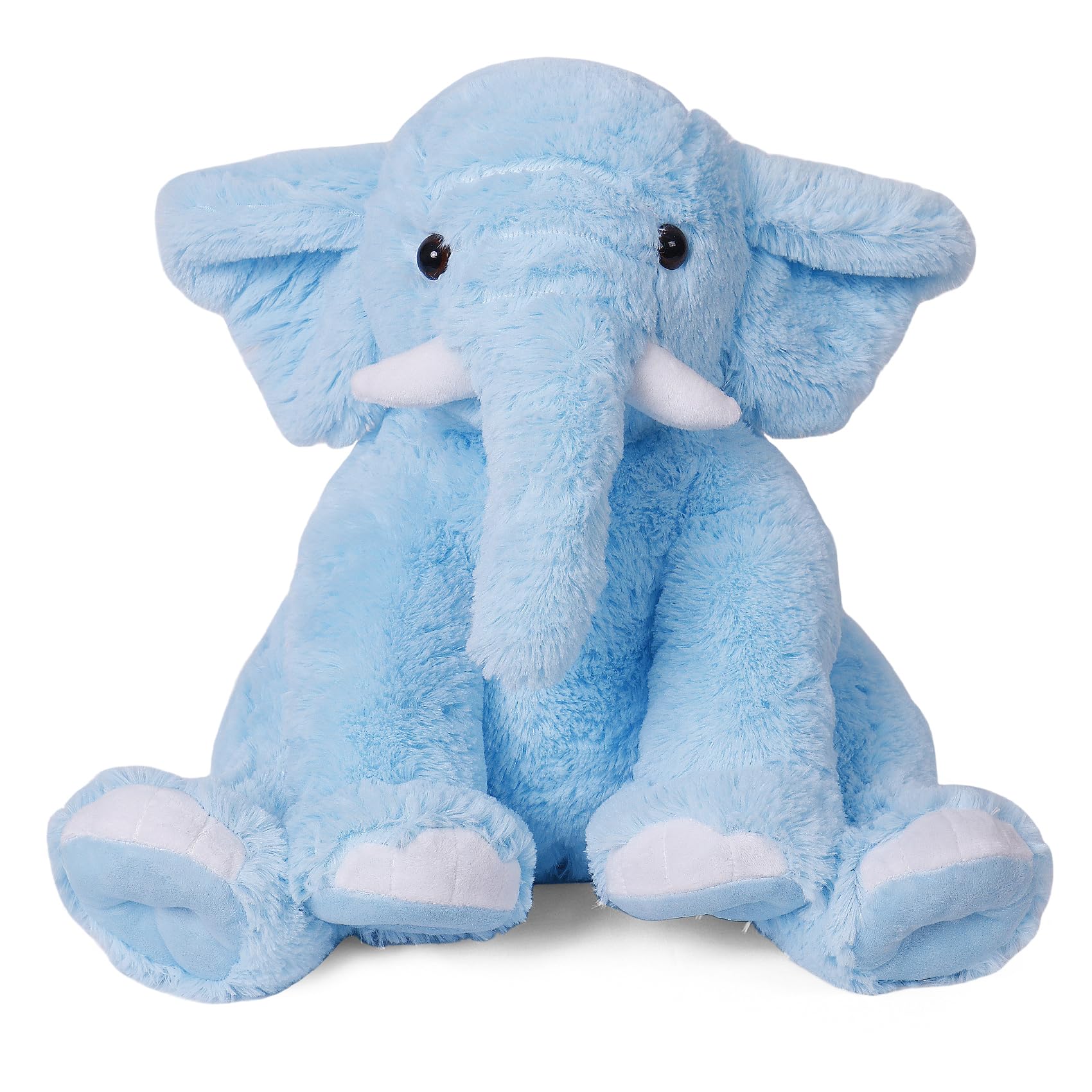 Elephant Weighted Stuffed Animals 5 lbs 16 inches Pink, Large Weighted Elephant Plushie Cuddly Pillow Gift for Kids & Adults