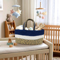 Ladli Jee Jute Storage Basket, Organisers, EasyCarry Handles, Foldable For Storage