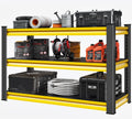 Rufokisa 48 W Garage Shelving Heavy Duty, 1650LBS Loads Adjustable Garage Storage Shelves,3Tier Metal Storage Racks and Shelvi