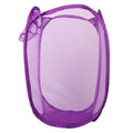 Nylon Mesh Laundry Basket, Medium Size, Assorted Colour