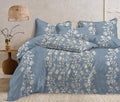 Sitting Style 100% Glace Cotton Ac Comforter Set King Size Double Bed With 1 Flat Bedsheet90X100 Inch And 2 Pillow Covers (Pack