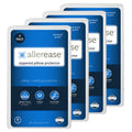 Set Of 4 King Allerease Pillow Protectors - Moisture Wicking, Advanced Allergy Protection - Premium Polyester, Zippered Protecto
