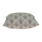 HomeRoots 95% Cotton, 5% Lurex Parkland Collection Kiani Transitional Tan Pillow Cover with Poly Insert