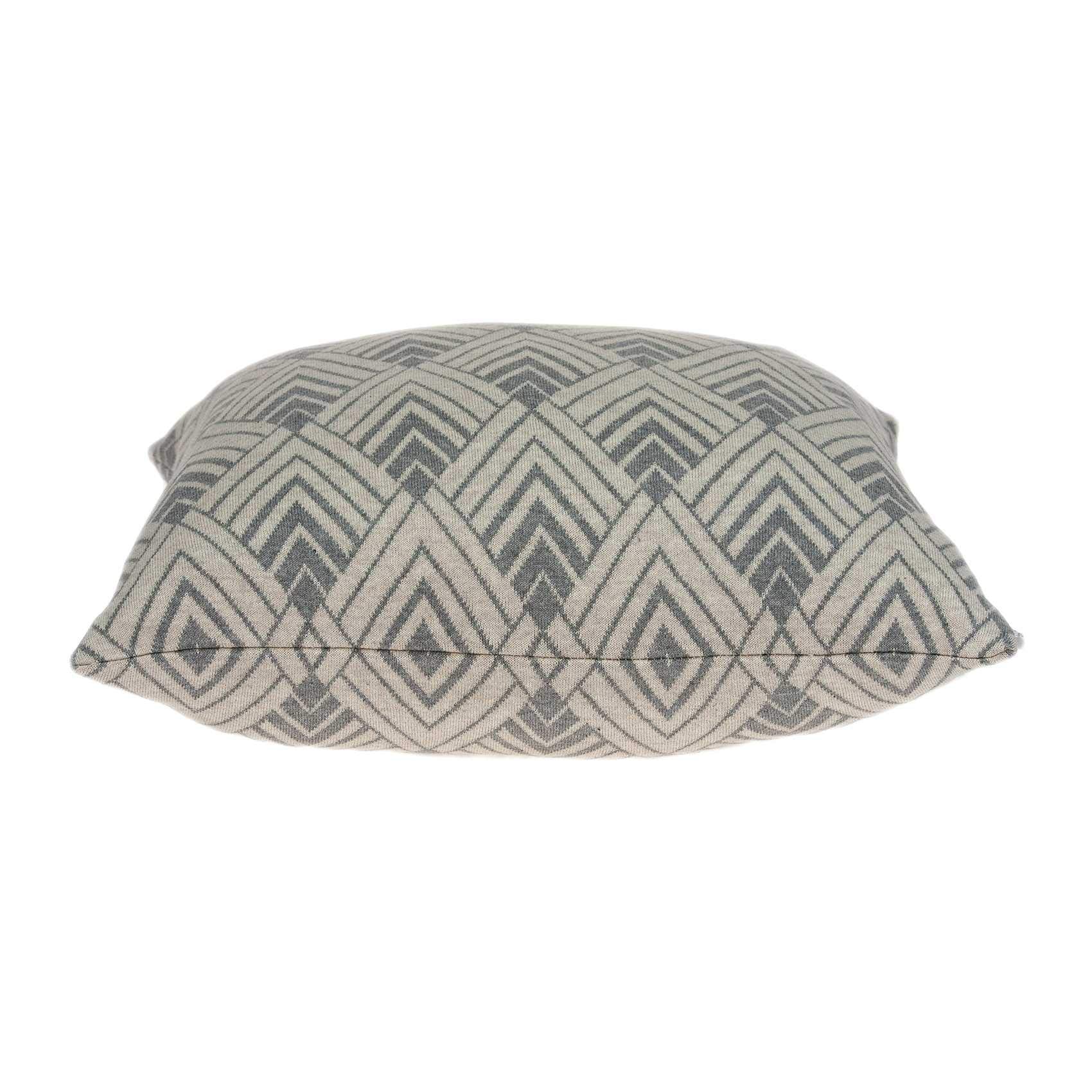 HomeRoots 95% Cotton, 5% Lurex Parkland Collection Kiani Transitional Tan Pillow Cover with Poly Insert
