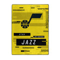 Northwest NBA Utah Jazz Raschel Throw Blanket, 60' x 80', Digitize