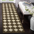 Lahome Runners for Hallways with Rubber Backing, Kitchen Runner Rugs Non Skid Washable Bathroom Rugs Runner, Moroccan Trellis No