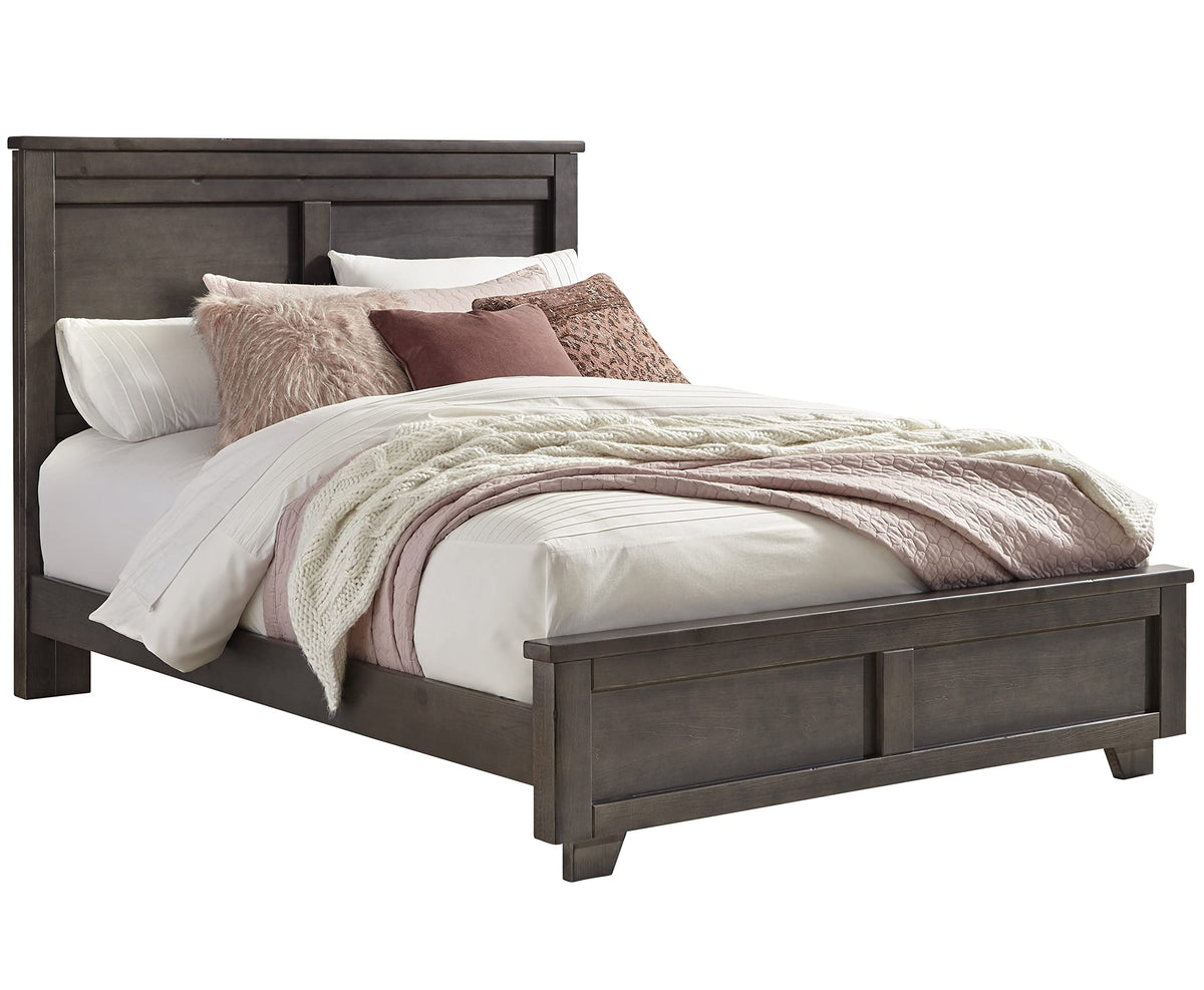 Progressive Furniture Diego Queen Panel Bed Storm Gray