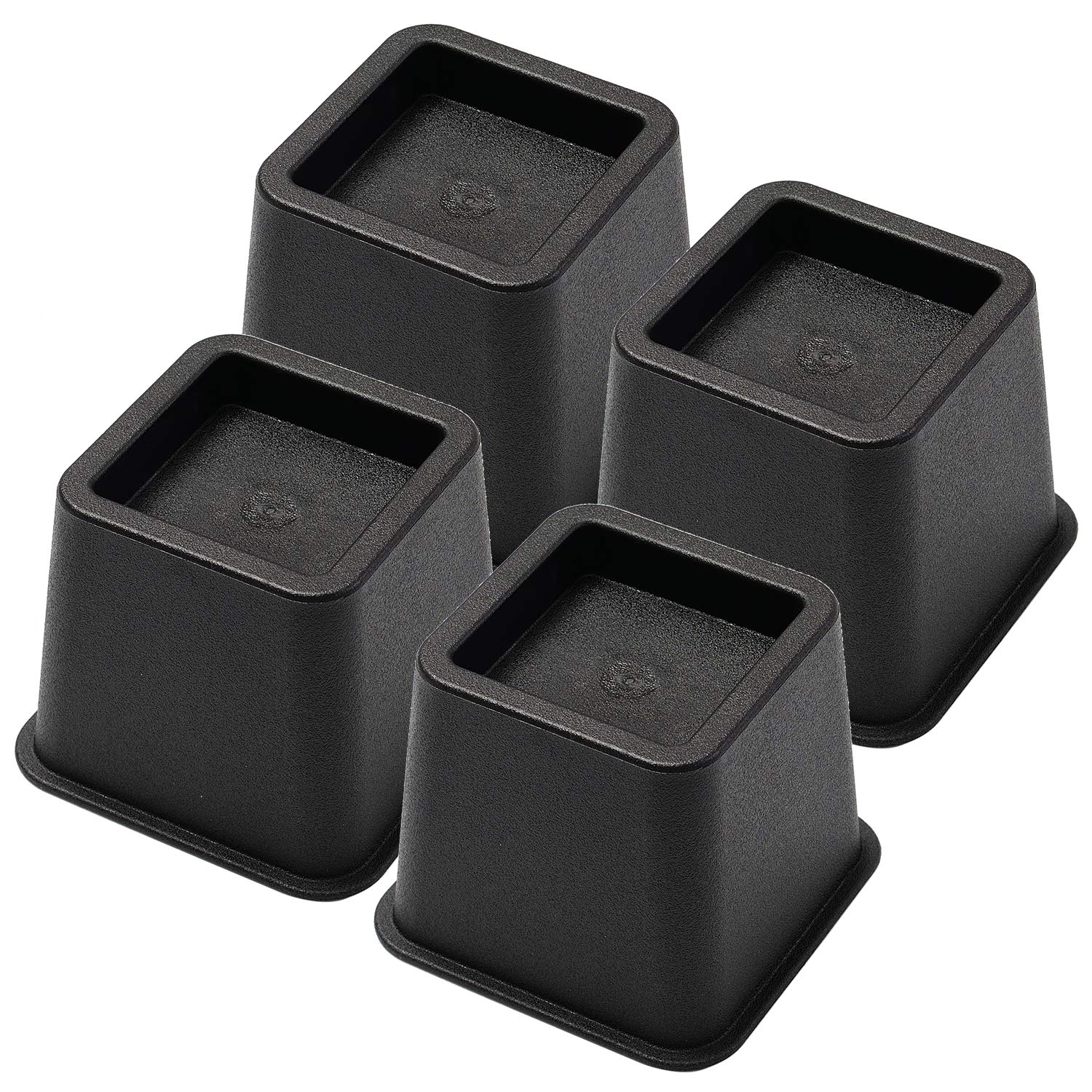 Bed Risers 3 Inch, Heavy Duty Square Furniture Frame Lift For Couch, C ...