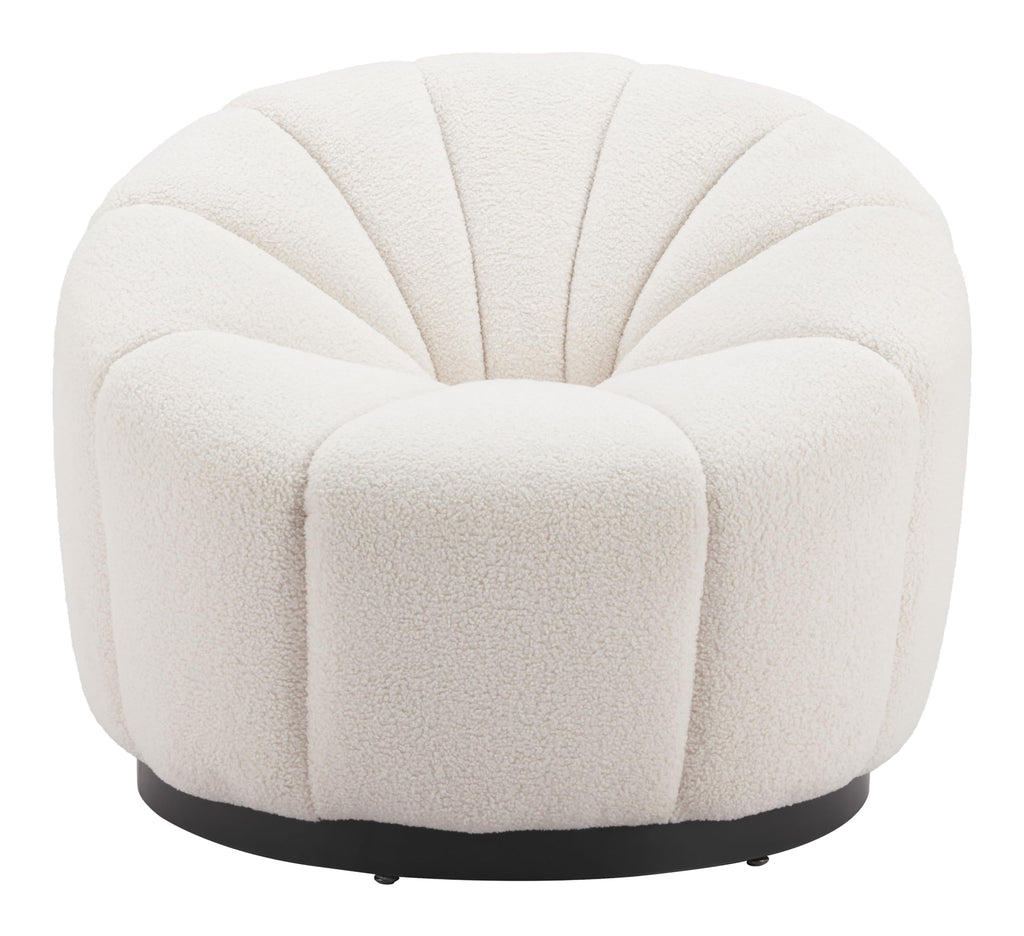Zuo Bhutan Accent Chair Cream