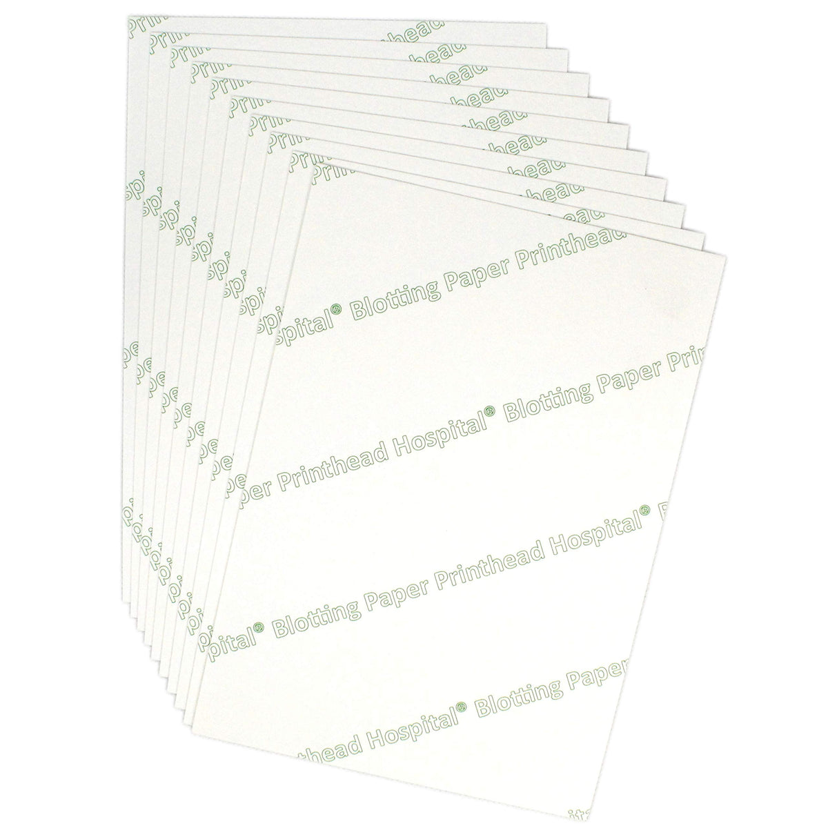 Printhead Hospital Heavyweight Blotting Paper For Flower Press, Calligraphy And Inkjet Printer Cleaning | 8X6 (10 Absorbent Pape