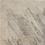 HomeRoots Decor 8'10-inch x 13' Polypropylene Ivory/Grey Area Rug