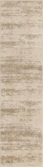 Unique Loom Del Mar Collection Area Rug - Lucille (2'X 8' Runner, Bone Beige)