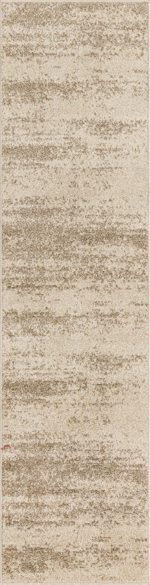 Unique Loom Del Mar Collection Area Rug - Lucille (2'X 8' Runner, Bone Beige)