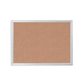 U Brands Cork Bulletin Board, 23'X17', Silver Aluminum Frame, Industrial Grade Pinning Surface