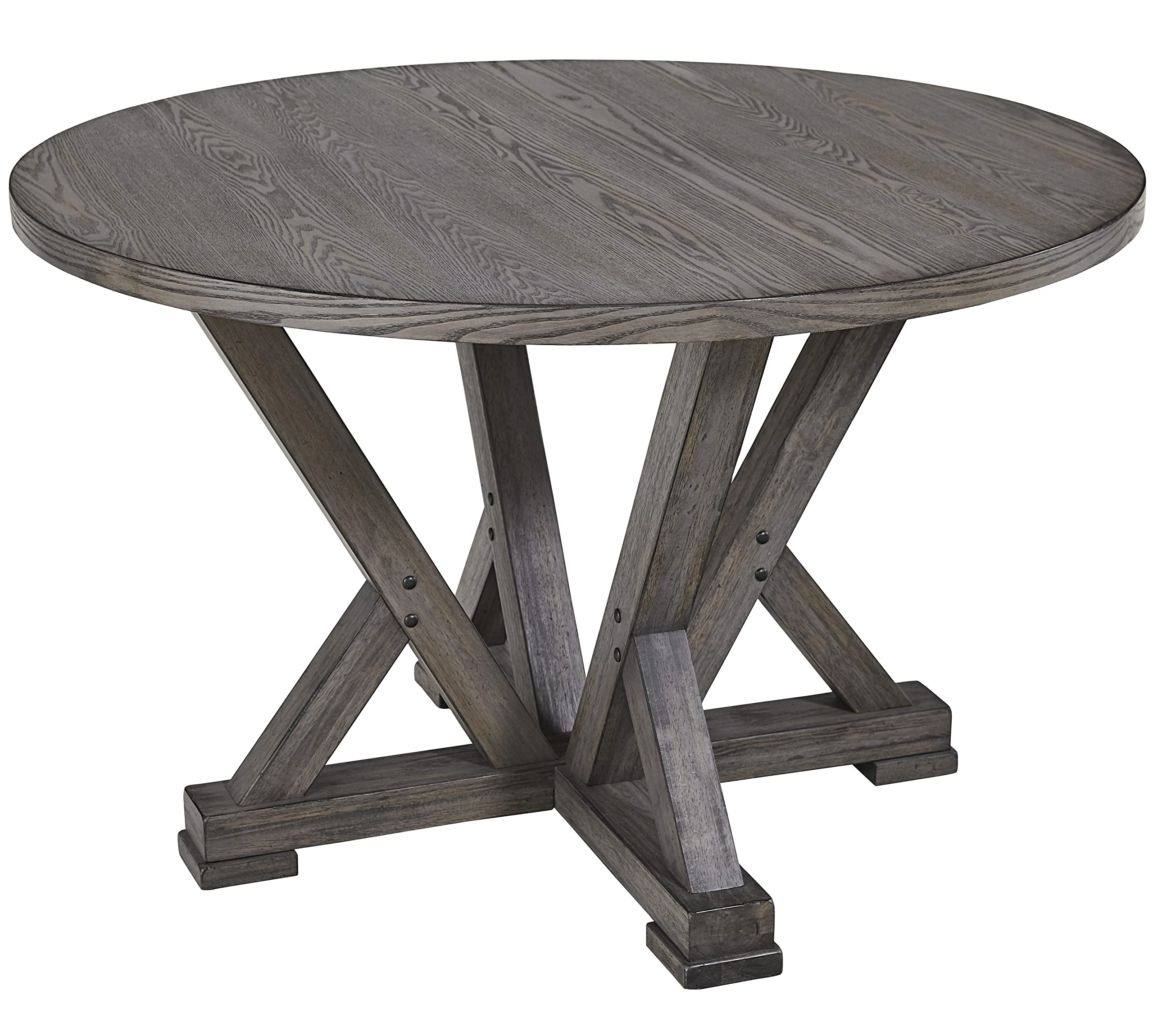 Progressive Furniture Fiji Round Dining Table Harbor Gray
