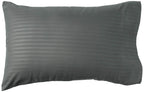 Twin Comforter Set 6 Piece Bed In A Bag With Bed Skirt, Fitted Sheet, Flat Sheet, 1 Pillowcase, And 1 Pillow Sham, Twin, Dobby Gray