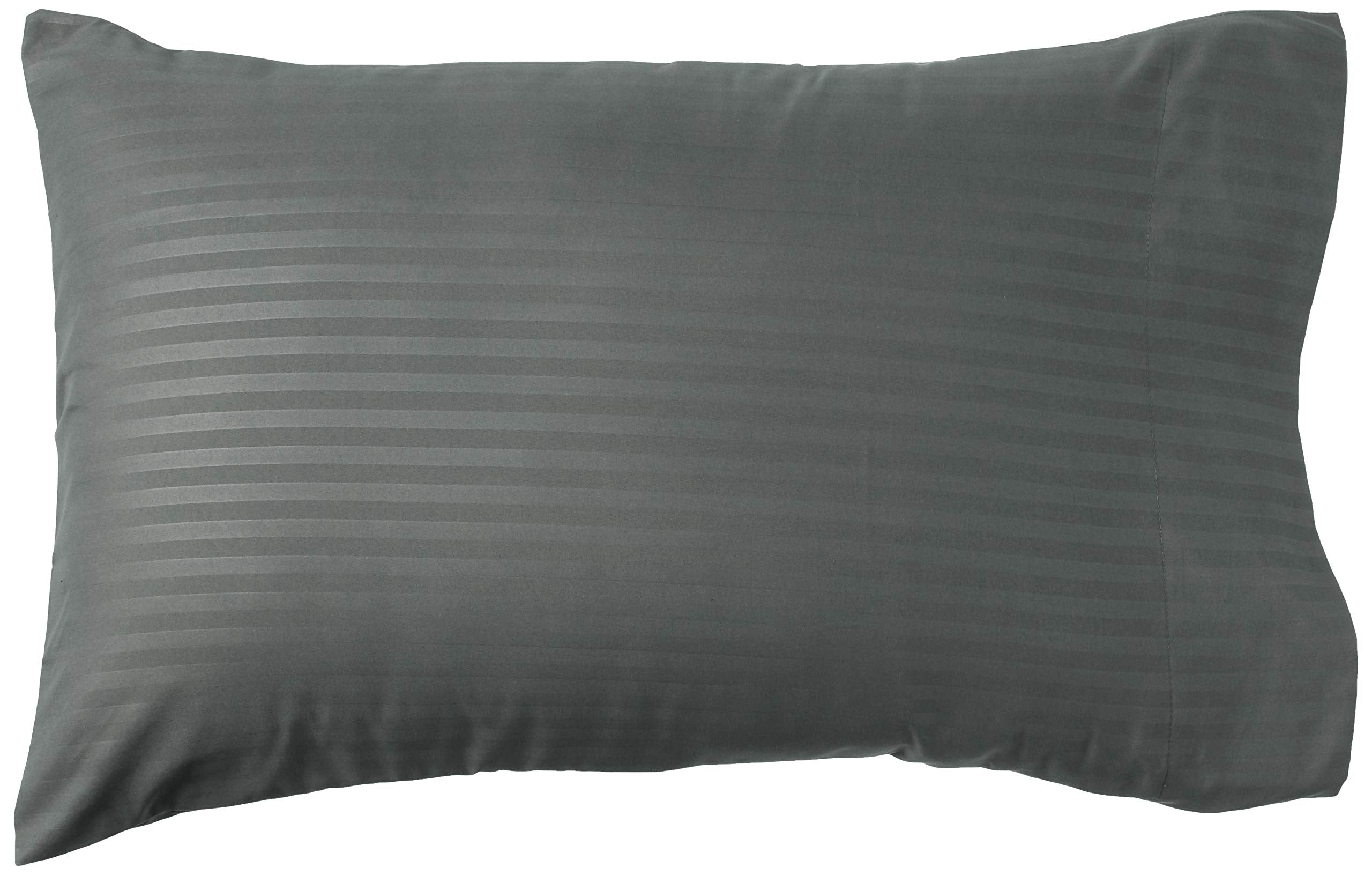 Twin Comforter Set 6 Piece Bed In A Bag With Bed Skirt, Fitted Sheet, Flat Sheet, 1 Pillowcase, And 1 Pillow Sham, Twin, Dobby Gray