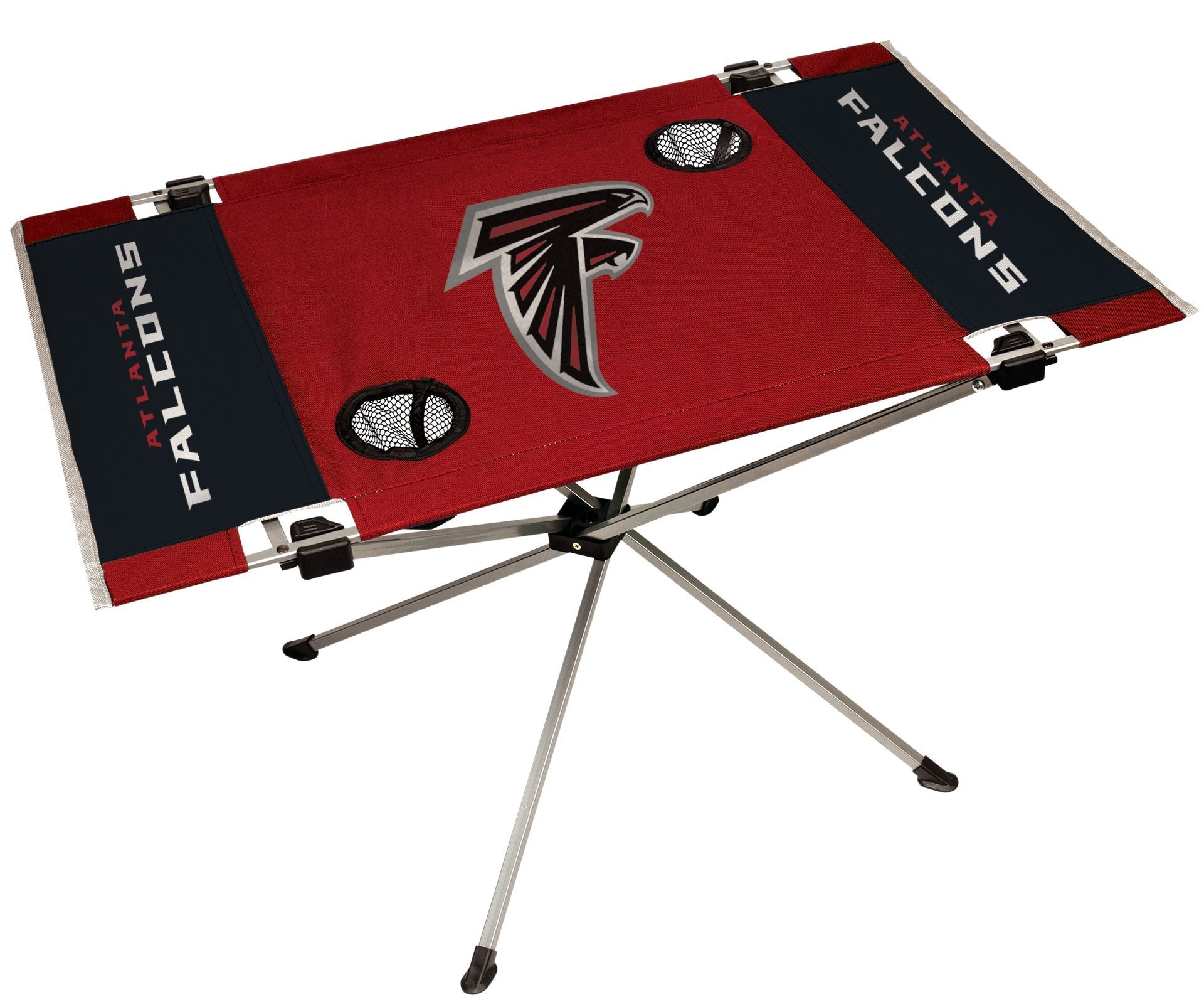 Rawlings Nfl Portable Folding Endzone Table, 31.5 In X 20.7 In X 19 In, Atlanta Falcons