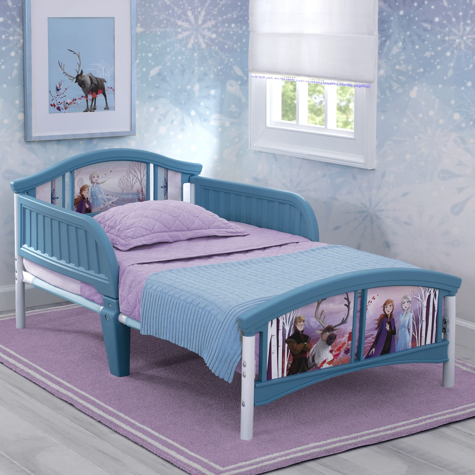 Delta Children Plastic Toddler Bed, Disney Frozen Ii