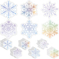Zonon 90 Pcs Snow Cutouts Classroom Bulletin Board Decoration For Office Classroom Party Bulletin Board Wall Chalkboard Home Dec