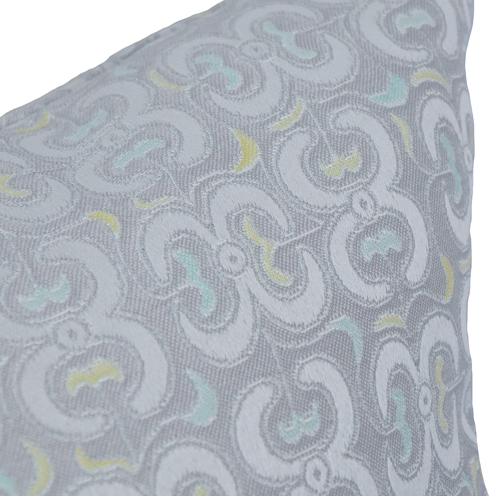 Blazing Needles Square Jacquard Throw Pillows, 17", Mahlika Sorbet 2 Count