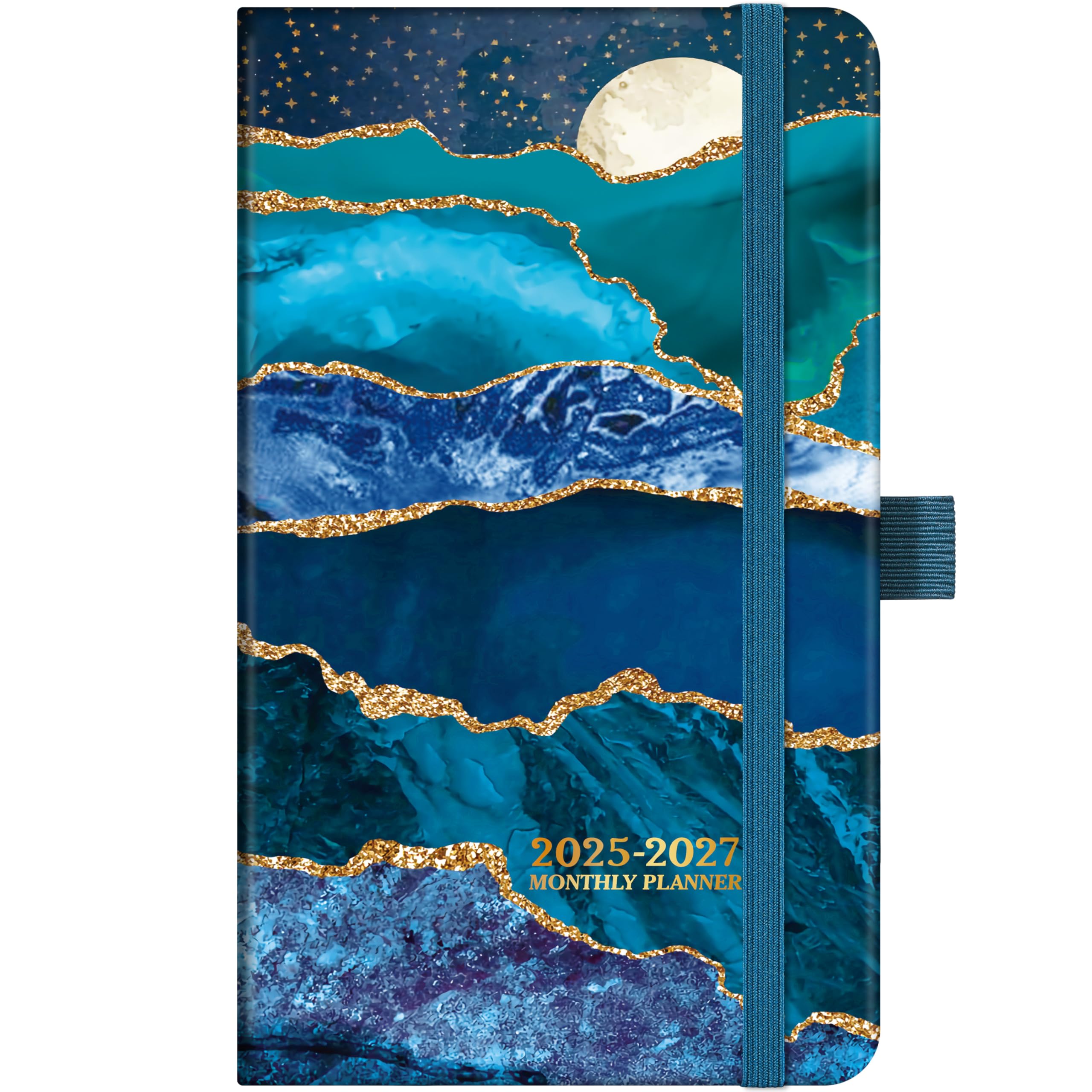 2025-2027 Pocket Planner - 3 Year Monthly Pocket Calendar/Planner 2025-2027, Jan 2025 - Dec 2027, 6.4' X 3.8', 60 Notes Pages,