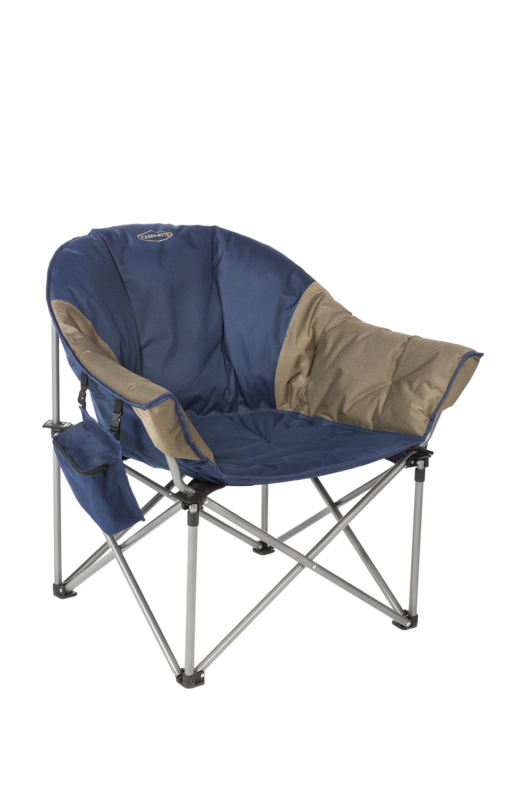 Kamp-Rite Kozy Klub Chair Cc420 Extra Large Comfortable Padded Camping Tailgaiting Fishing Outdoor Chair