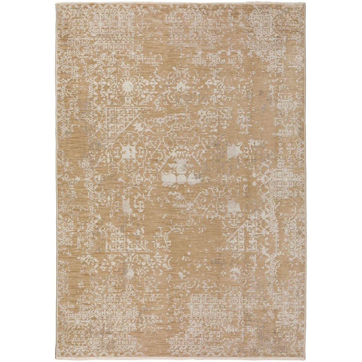 Antalya Ay3 Beige Transitional Rug Rectangle 7' 10&quot; X 10'