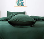 Household 4Pcs 100% Jersey Cotton Pillowcase Queen Size 20 * 30 -Light Weight, Comfortable, Super Soft Pillow Case With Envelope