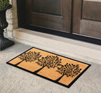 A1 Home Collections Entrance Door Mats, 24    X 48   , Durable Large Doormat, Non-Slip Welcome Doormat, Rubber Backed Thin-Profi