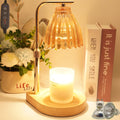 Oppsiue Candle Warmer Lamp, with Timer Dimmer Height Adjustable, Electric Candle Lamp Warmer with 2 Bulbs,Valentines Day Gifts 