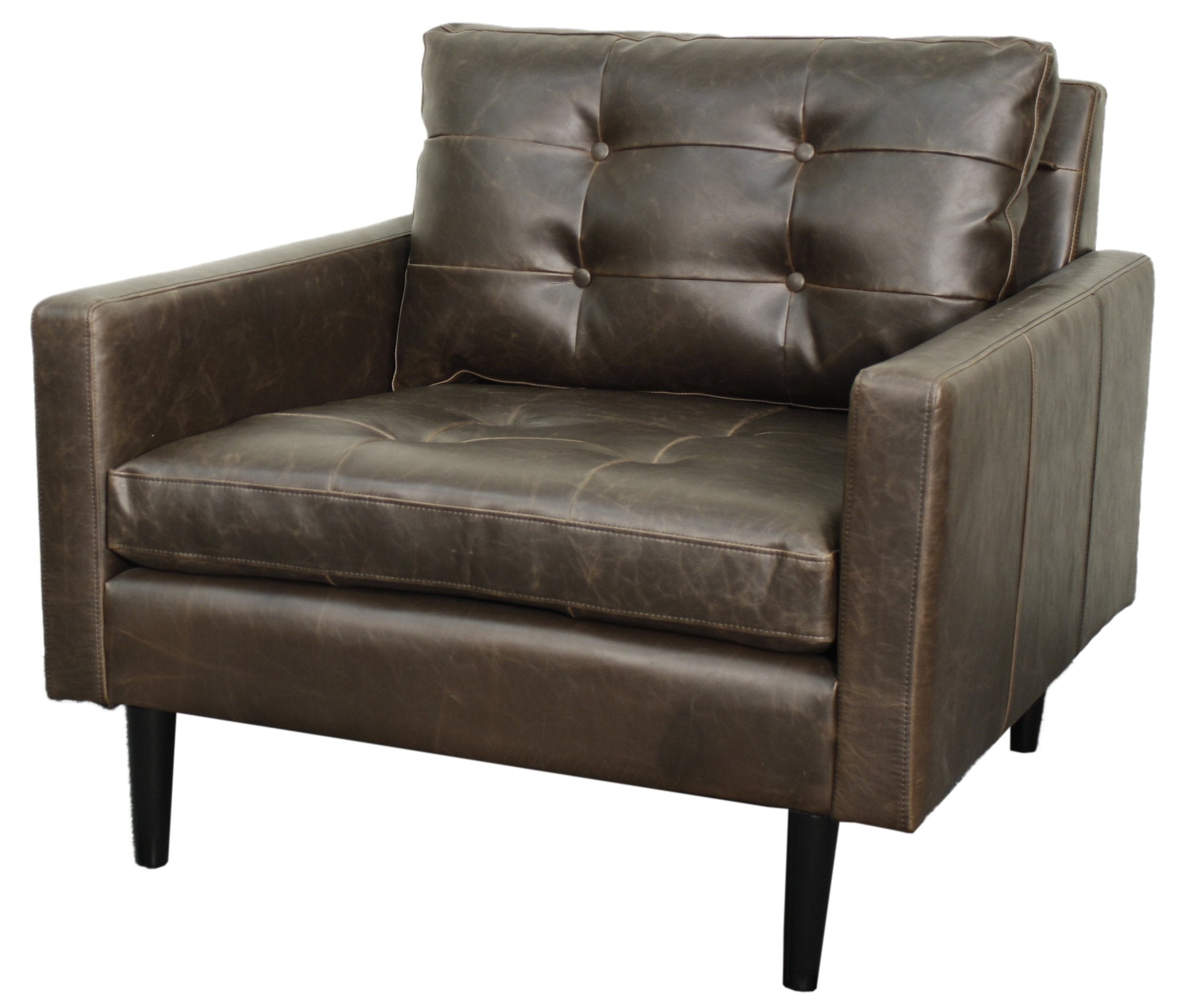 New Pacific Direct Ritchie Bonded Leather Arm Chair