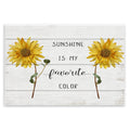 Stupell Industries Sunshine is My Favorite Color with Sunflower Accents